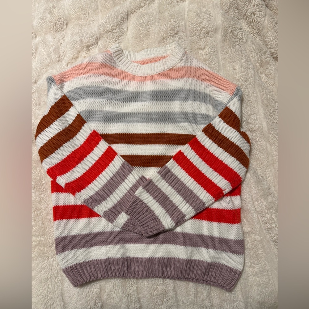 Like New Women's Striped Sweater Size Small